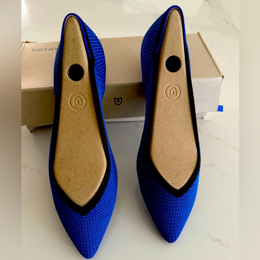 NIB Rothy Lazuli Point 8 1/2